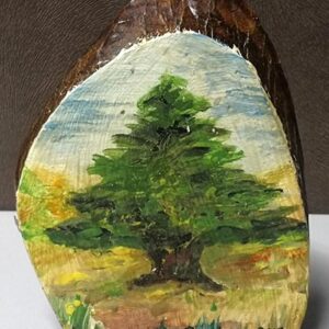 Painted Cedar for desk - Image 4