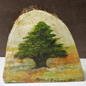 Painted Cedar for desk - Image 5