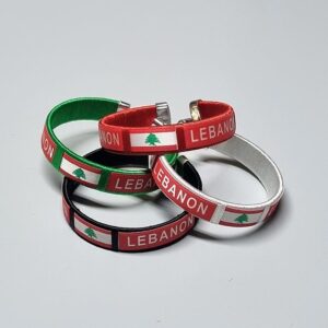 Wristbands Cedar of Lebanon and the flag - Image 1