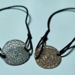 wristbands with oriental metallic plates