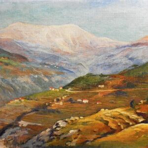 Reproduction art print paintings by Moustafa Farroukh - Image 9