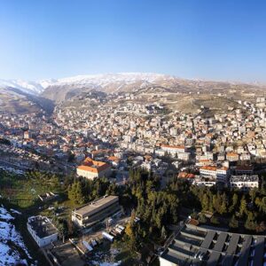 Panorama of Zahle, Beqaa Lebanon - Image 1