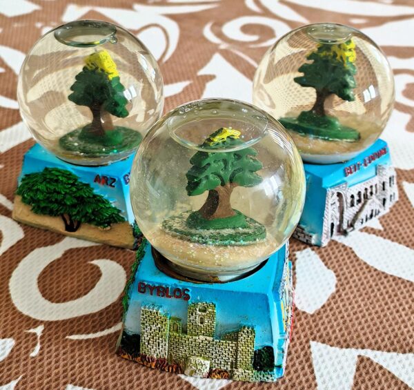 Cedar of Lebanon water globe