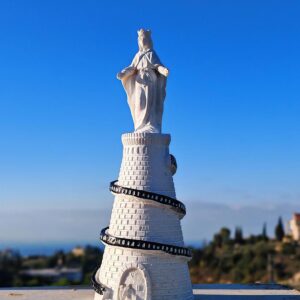 Relief sculpture Our Lady of Lebanon Harissa - Image 3