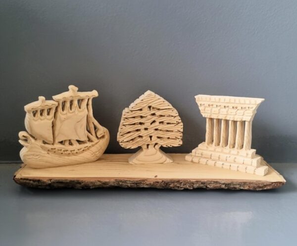 Wood Cedar of Lebanon - Phoenician ship - Baalbek