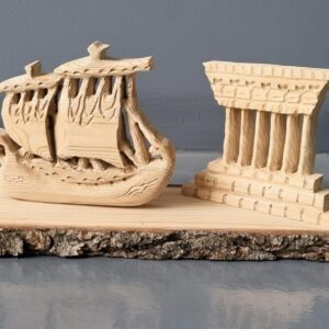 Wood baalbek - Phoenician ship