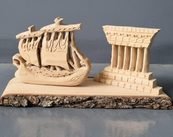 Wood baalbek - Phoenician ship