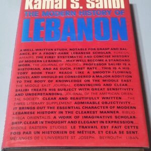 The Modern History of Lebanon - Kamal S. Salibi