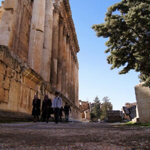 Baalbeck wood magnet