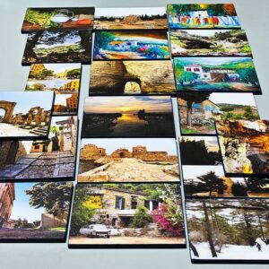 Lebanon souvenir magnets and painting by Joseph Matar - Image 3