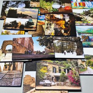 Lebanon souvenir magnets and painting by Joseph Matar - Image 4