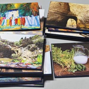 Lebanon souvenir magnets and painting by Joseph Matar - Image 5
