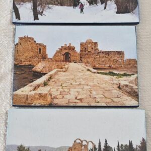 Lebanon souvenir magnets and painting by Joseph Matar - Image 30