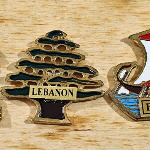 Metal magnet Baalbek, Cedar of Lebanon and the Phoenician ship
