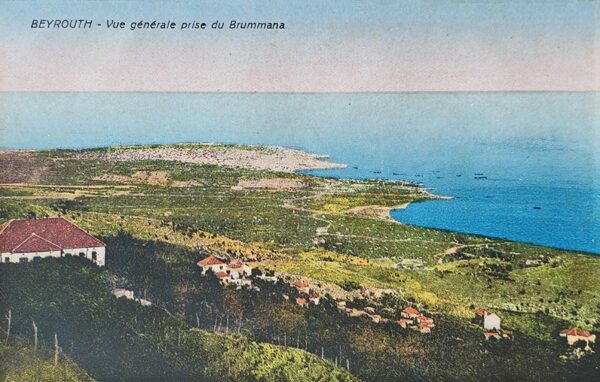 Beyrouth - Vue Générale prise du Brummana