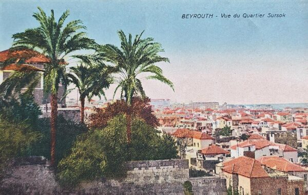 Beyrouth - Vue du Quartier Sursok