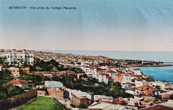 Beyrouth - Vue prise du Collège Maronite