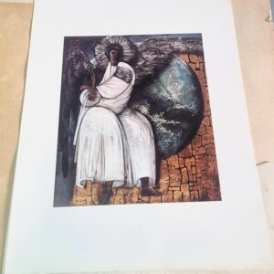 Cici Sursock huile Paix sur Terre