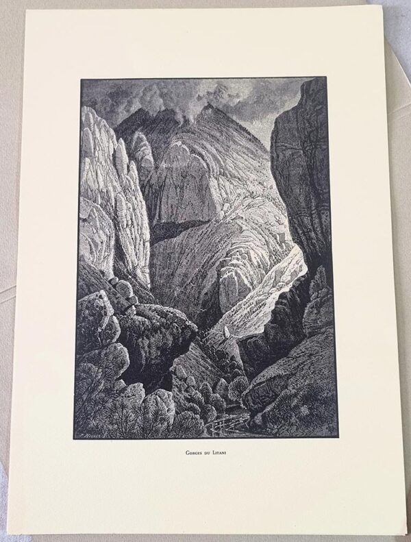 LITANI GORGE - GORGES DU LITANI - مجرى الليطاني