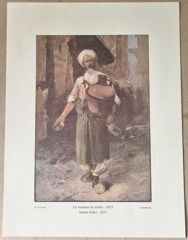 Le vendeur de sorbet - 1873 - Sorbet seller