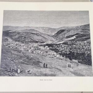 THE TOWN OF ZAHLEH - ZAHLÉ, VILLE DU LIBAN - زحله ، مدينة في لبنان