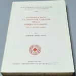 Introduction à l'Histoire Urbaine de la Syrie Ottomane Antoine Abdel Nour