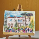 art representation of Emir Majid Arslan
